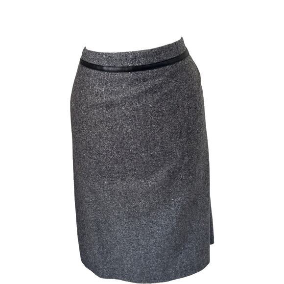 Pendleton Wool Skirt Sport Jacket Suit Size 10 Grey Professional - Picture 2 of 7